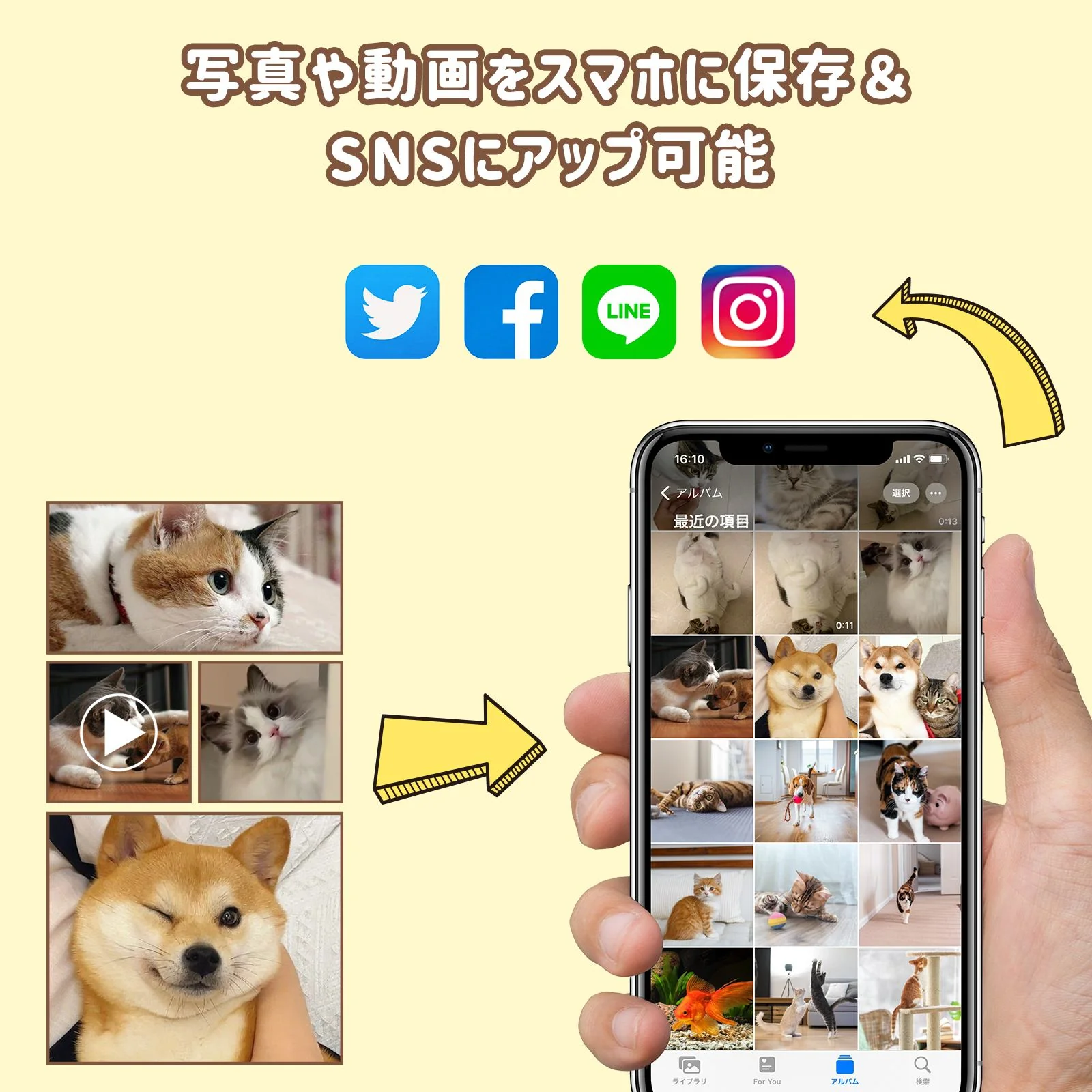 SwitchBot 見守りカメラ 3MP わんボット - Image 9