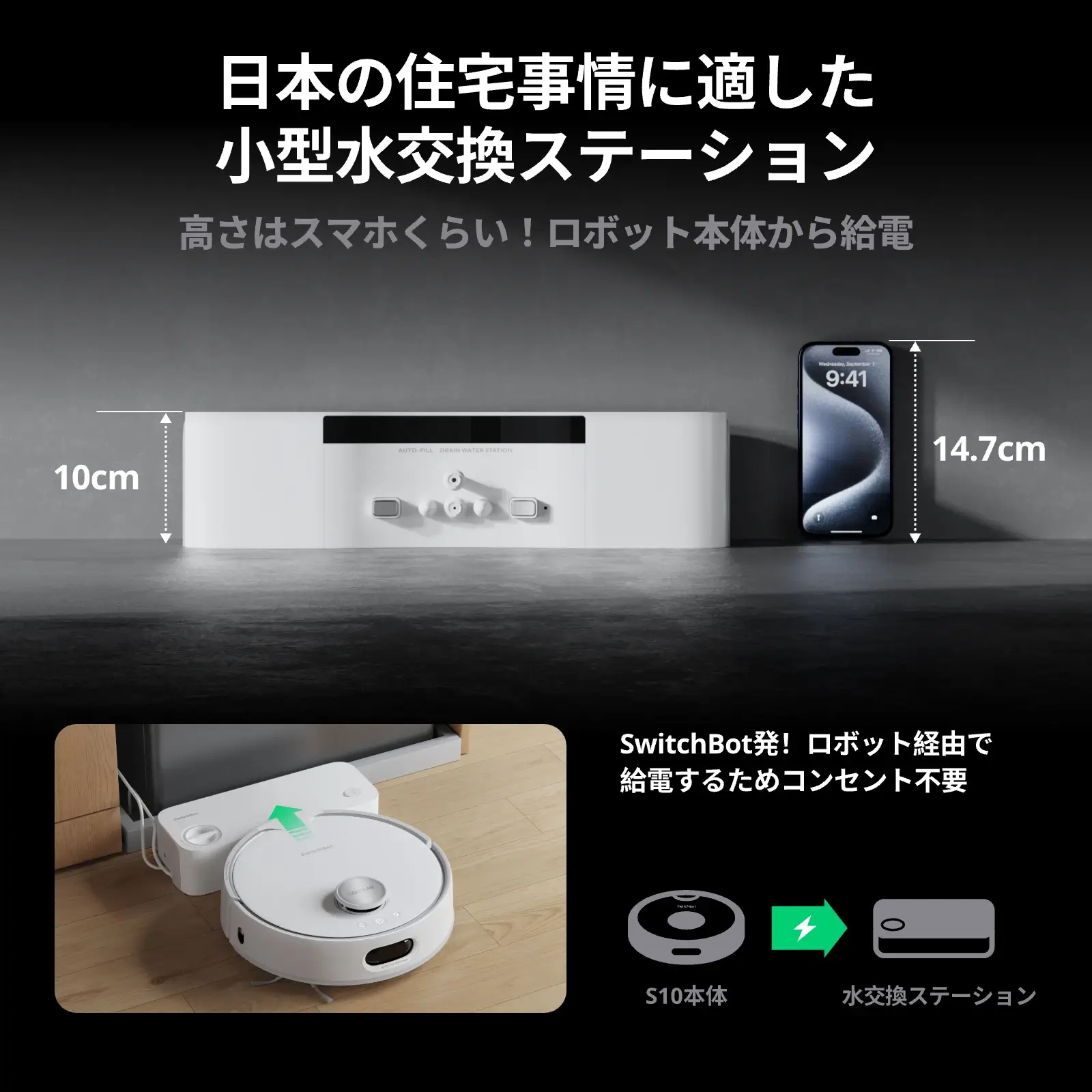 SwitchBot お掃除ロボットS10 - Image 6